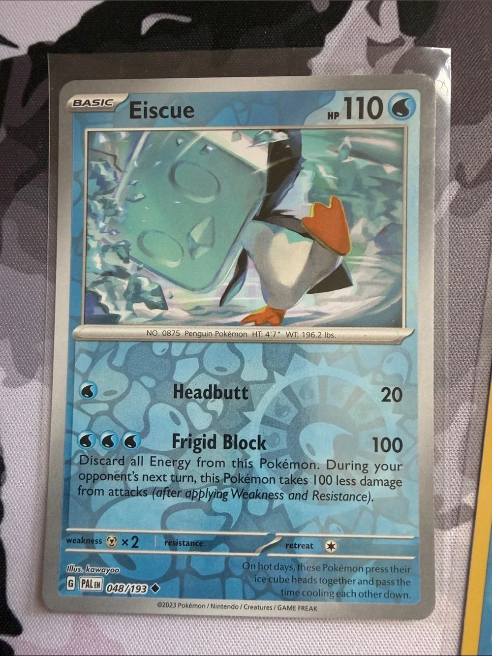 Eiscue Reverse Holo Pokémon Card Lot Multiple Artworks TCG ✨5/$25✨